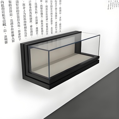 壁挂玻璃展柜